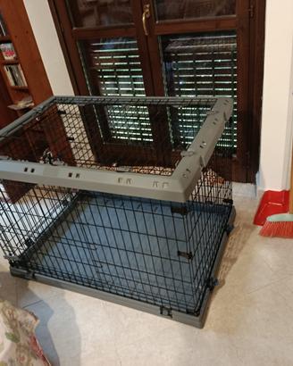 Gabbia/Trasportino per cani seminuova – come nuova