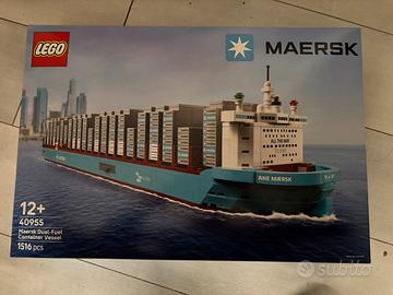 Scatola vuota lego Maersk