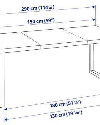 Tavolo ikea allungabile