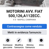 Motorini avv. auto