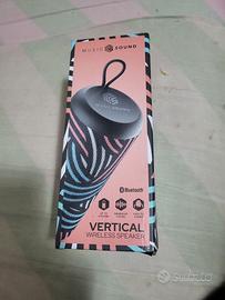 vertical wireless speaker bluetooth cellularline 