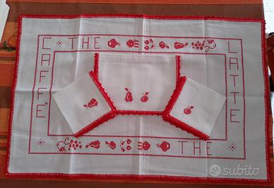 tovaglietta americana in tela Aida