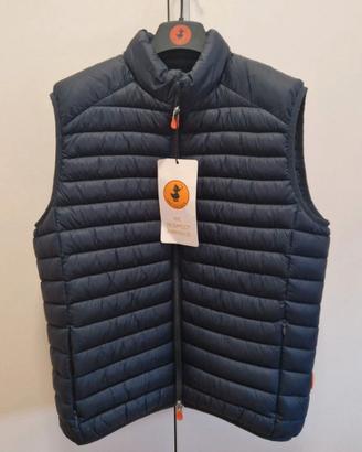 Save The Duck Piumino Smanicato Taglia M Nero