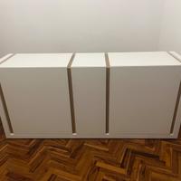 Madia moderna bianca