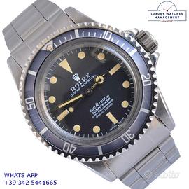 ROLEX Submariner 5512 Serif 4 Lines dial Full Set