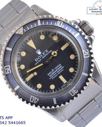 ROLEX Submariner 5512 Serif 4 Lines dial Full Set