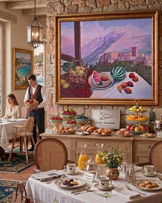 quadro d'autore arredo ristorante case vacanza b&b