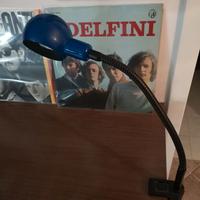 LAMPADA BLU CON MORSETTO