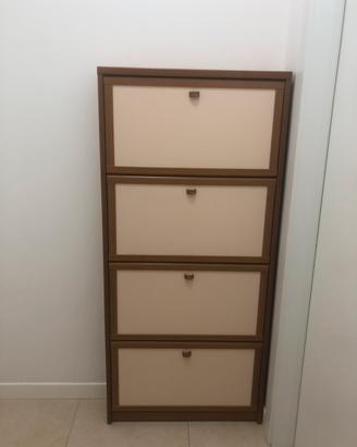 Scarpiera in legno