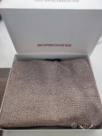 Borsa portatutto in tela con maniglia Borbonese