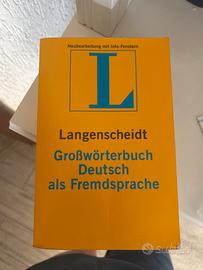 DIZIONARIO langenscheidt Deutsch als Fremdsprache