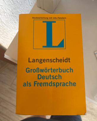 DIZIONARIO langenscheidt Deutsch als Fremdsprache
