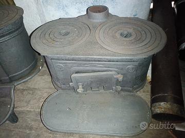 stufe in ghisa 2 bocche 