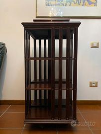 libreria girevole legno