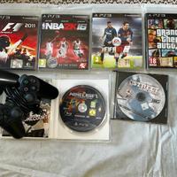 Ps3 + 2 joystick originali + 6 giochi originali