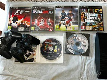 Ps3 + 2 joystick originali + 6 giochi originali