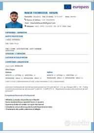 Auito pasticcere. Auito cucina