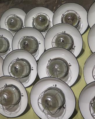 LAMPADA INDUSTRIALE CERAMICATA SMALTATA