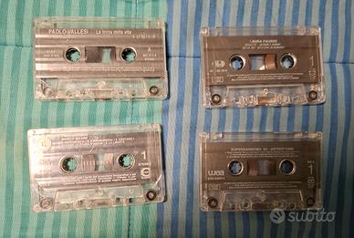 4 Audiocassette musica italiana 