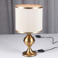 Lampada da tavolo, abatjour in ottone anni ’60–’70