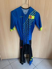 Body Triathlon Castelli Rosso Corsa taglia M