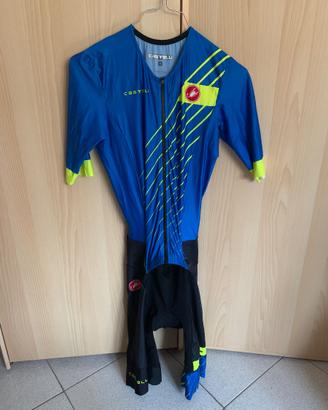 Body Triathlon Castelli Rosso Corsa taglia M
