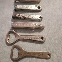 lotto di 6 apribottiglie anni 50/60