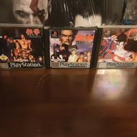 Lotto Tekken 1 2 3 PS1 PAL