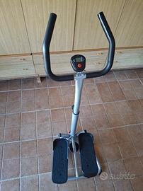 Stepper con manubrio step fitness da casa