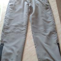 Pantaloni in Stoffa Verde con cerniere felpati OCN