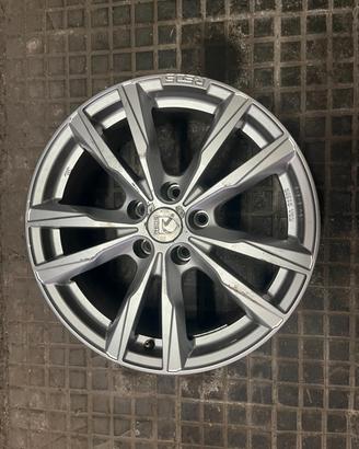 Cerchio Singolo in Lega 17" REDS KBA 51595 7.5Jx1