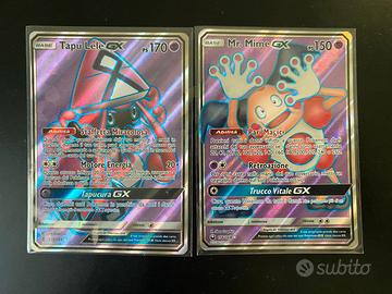 Tapu Lele e Mr. Mime GX Full Art ITA