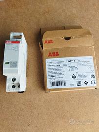 Contattore modulare 2 contatti: 1NA+1NC ABB 230v.