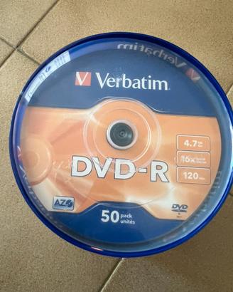 DVD-R Verbatim AZO – Confezione da 50