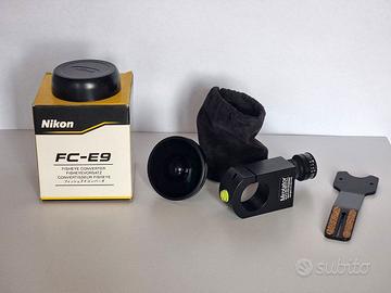 Nikon FC-E9 + MrotatorB + staffa