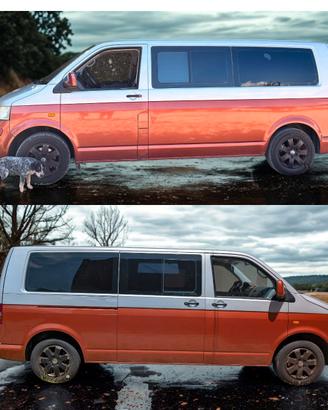 Transporter T5 Caravelle 9 posti passo lungo