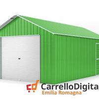 Baracca cantiere 438x724 saracinesca verde chiaro