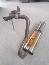 Scarico in acciaio per 600d 