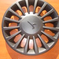 COPRI-CERCHI-COPPE-BORCHIE COL-NERO ORIG LANCIA Y