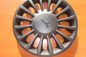 COPRI-CERCHI-COPPE-BORCHIE COL-NERO ORIG LANCIA Y