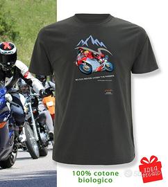Maglia S M L XL nuova -100% cotone biologico Idea!