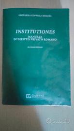 Institutiones Diritto Romano Coppola Bisazza 2024