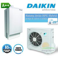 Pompa di Calore daikin ibrida a rate.