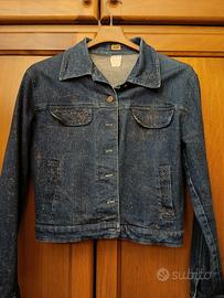 Giacchetto jeans vintage con lurex tg. 44