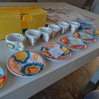 6 TAZZINE CAFFÈ AL VOLO THUN CON PIATTINI