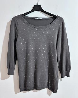 Maglia maniche 3/4 grigio tortora Liu Jo Tg S/M