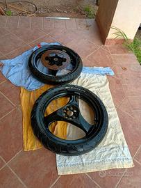 cerchi completi Aprilia RS 50cc 1998