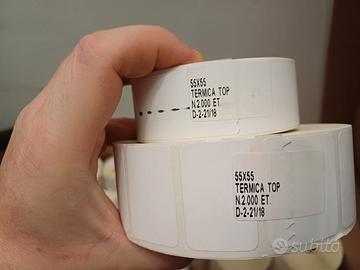 Lotto etichette Termiche adesive