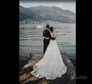 Abito da sposa, taglia 42 adattabile