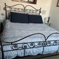 Letto Matrimoniale  in ferro battuto  Cantori